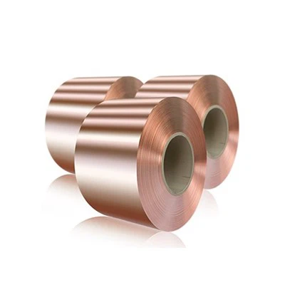 Kupferstreifen in einer Spule